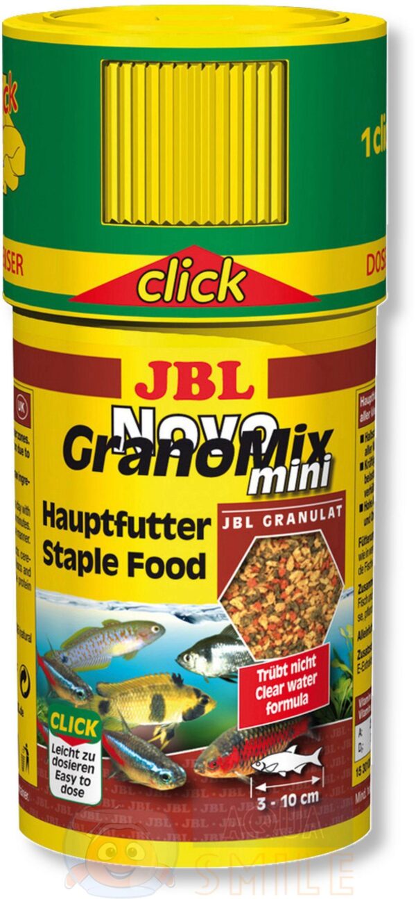 Корм для риб у гранулах JBL NovoGranoMix mini