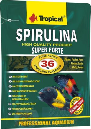 Корм для рыбок хлопья Tropical Super Spirulina Forte
