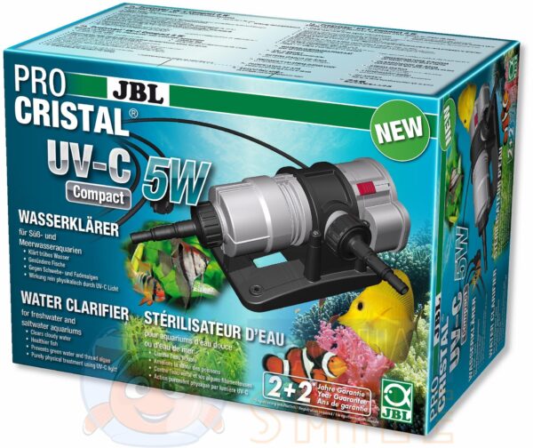 УФ стерилізатор для акваріума JBL ProCristal Compact UV-C 5 Вт