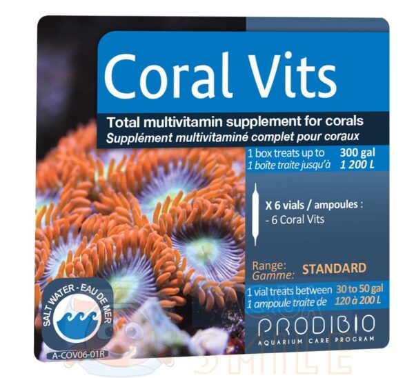 Комплекс вітамінів для морського акваріума Prodibio Coral Vits