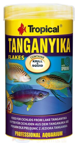 Корм для рибок пластівці Tropical Tanganyika 250 мл