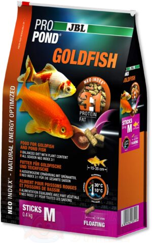 Корм для ставкових золотих рибок JBL ProPond Goldfish M