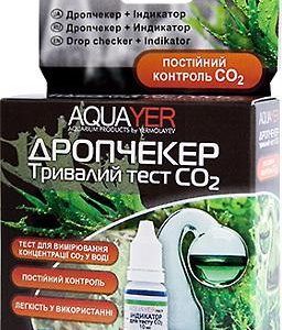 Тест для акваріумної води CO2 AQUAYER Дропчекер плюс Індикатор