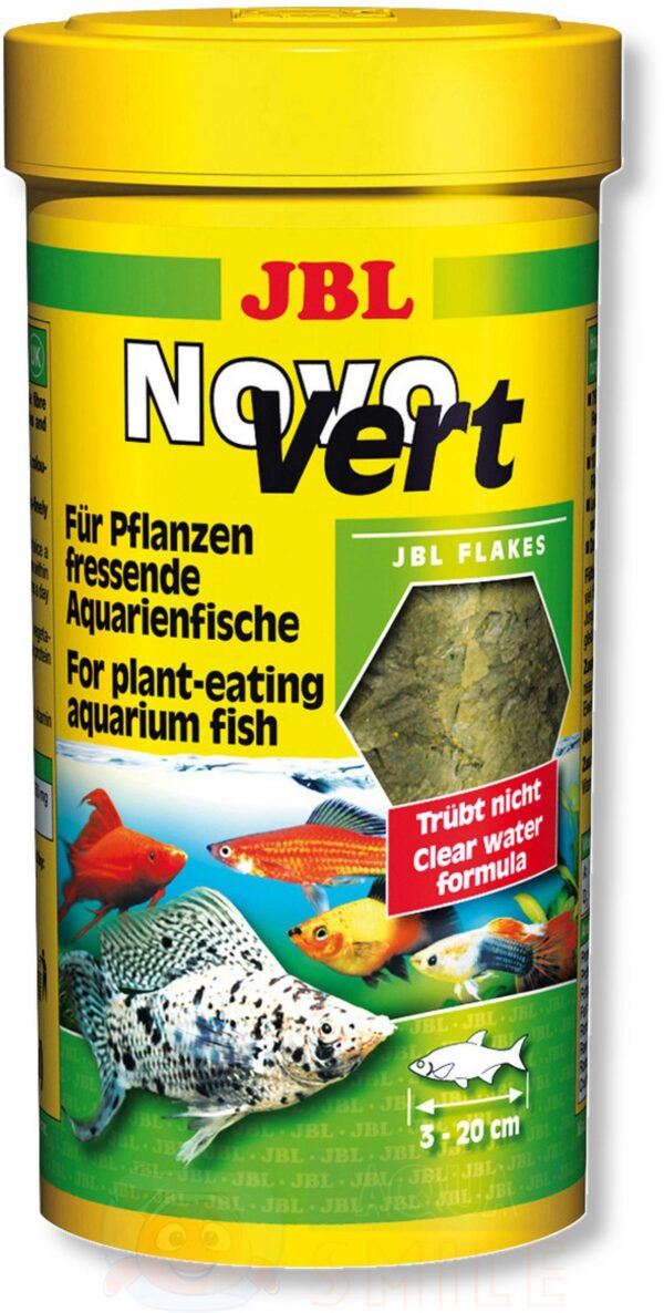 Растительный корм для рыб хлопья JBL NovoVert
