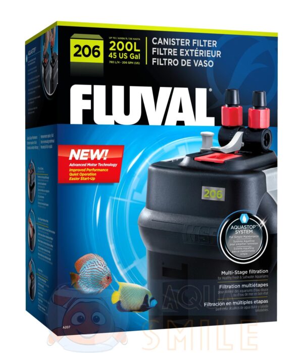 Зовнішній фільтр для акваріуму HAGEN Fluval 206